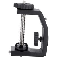 Robuste Halterung aus Legierung und Gummi, verstellbarer C-förmiger Klemmhalter, C-Klemmenhalter, C-förmiger Befestigungsgriff mit 1/4-Zoll-Schraube Robuste Halterung aus Legierung und Gummi, verstellbarer C-förmiger Klemmhalter, C-Klemmenhalter, C-förmiger Befestigungsgriff mit 1/4-Zoll-Schraube von OSQI