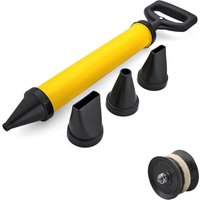 Zementmörtelpistole Mörtelfugenpistole - Manuelle Mörtelpumpe mit 4 Düsen - Fugenpistole mit Zubehör Zementmörtelpistole Mörtelfugenpistole - Manuelle Mörtelpumpe mit 4 Düsen - Fugenpistole mit Zubehör von OSQI