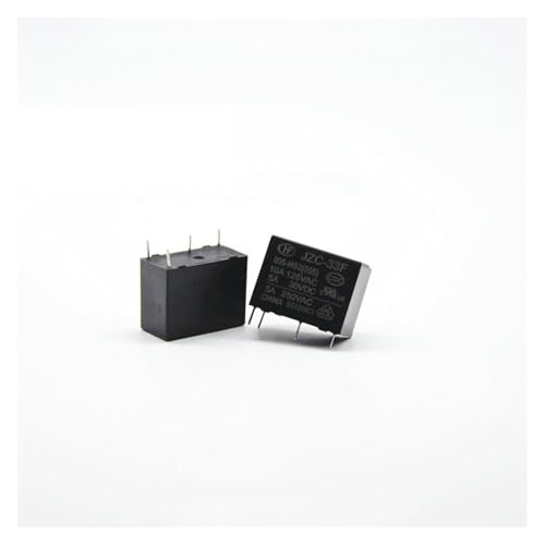 10 Stück Leistungsrelais HF33F-005-HS3 HF33F-012-HS3 HF33F-024-HS3 JZC-33F-005-HS3 JZC-33F-012-HS3 JZC-33F-024-HS3 5A250VAC 4PIN(5V) von OSQZHBFE