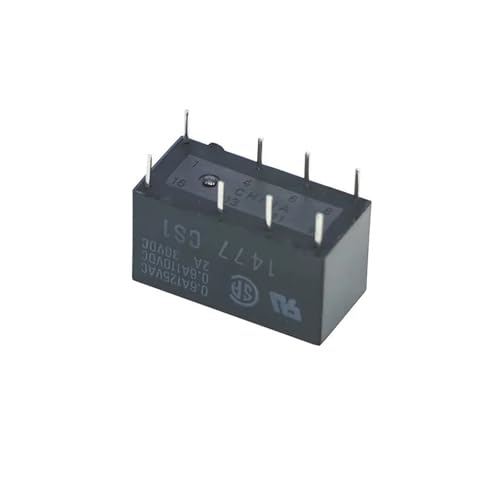 1pc-5pcs Signalrelais G5V-2 G5V-2-5VDC G5V-2-9VDC G5V-2-12VDC G5V-2-24VDC DC 5V 9V 12V 24V 2A Relais 5VDC 12VDC 24VDC 6Pin (5 Stück, G5V-2-24VDC) von OSQZHBFE