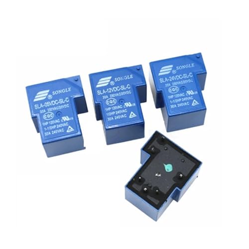 4 Stück Leistungsrelais SLA-05VDC-SL-C SLA-12VDC-SL-C SLA-24VDC-SL-C 5V 12V 24V 30A 6PIN neu und original (SLA-05VDC-SL-C) von OSQZHBFE