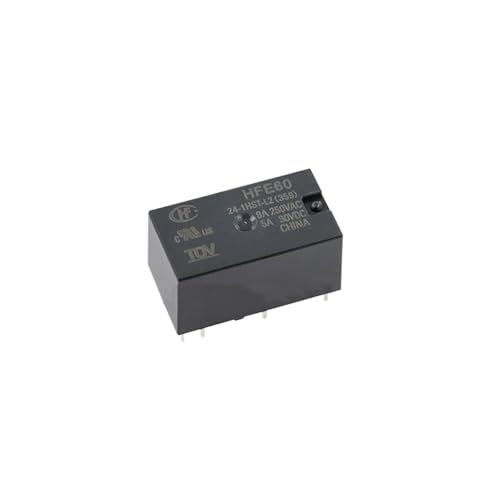 5 Stück Magnet-Relais HFE60-5-1HST-L2 HFE60-12-1HST-L2 HFE60-24-1HST-L2 6PIN 8A ersetzt DSP1a-L2(HFE60-24-1HST-L2) von OSQZHBFE
