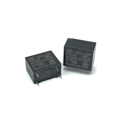 Relais JZC-32F-012-HS Ein Satz von JZC-32F-012-HS 4-Pin normalerweise offen 10A von OSQZHBFE