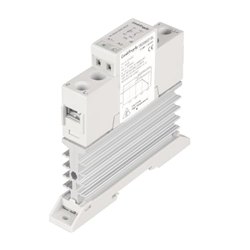 TRD060D10L Heizkörper SSR Halbleiterrelais auf DIN-Schiene DC DC 10A 1-60VDC Ausgang 5V 12V 24V 32VDC Input Power Relais Controller TRD060D10L Heizkörper SSR Halbleiterrelais auf DIN-Schiene DC DC 10A 1-60VDC Ausgang 5V 12V 24V 32VDC Input Power Relais Controller von OSQZHBFE