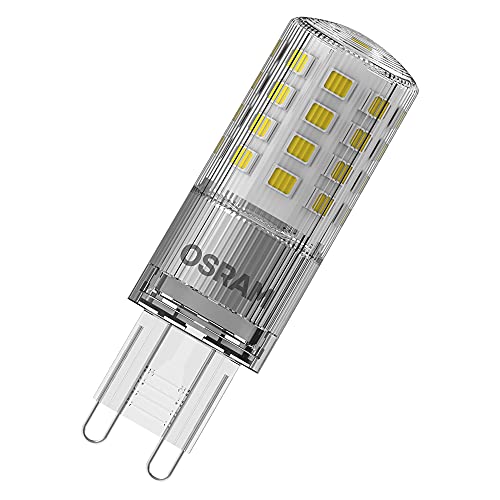 OSRAM Dimmbare LED-Lampen mit Retrofit-Stecksockel G9 | energiesparend, warm weiß, besonders langer Lebensdauer (25.000H) | PARATHOM DIM LED PIN G9 40 4 W/2700 K G9 von Osram