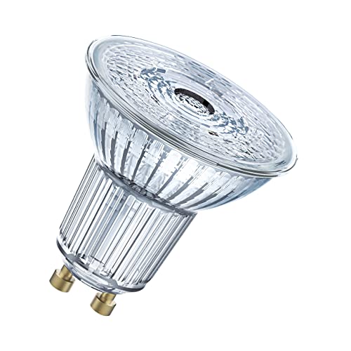 OSRAM Dimmbare PAR16 LED Reflektorlampe mit GU10 Sockel, Warmweiss (2700K), 36 Grad, hoher Farbwiedergabeindex mit CRI90, Ersatz für herkömmliche 50W-Glühbirnen, Doppel-Pack, Warmweiß von Osram