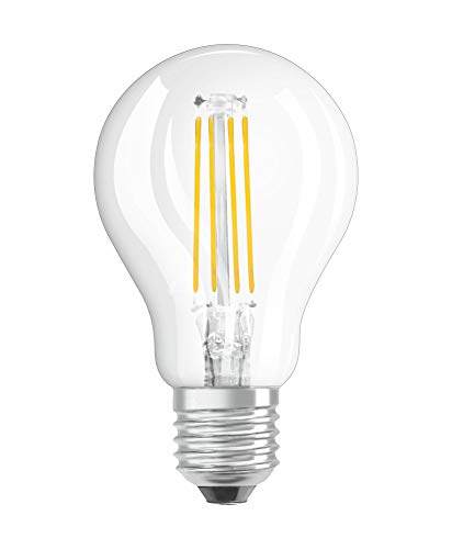 OSRAM Filament LED Lampe mit E27 Sockel, Tropfenform, Warmweiss (2700K), 6 W, Ersatz für 60-W-Glühbirne, LED Retrofit CLASSIC P von Osram