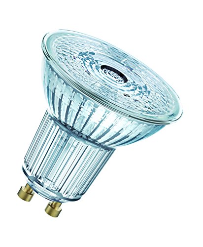 OSRAM LED Base PAR16, Sockel: GU10, Nicht Dimmbar, Kaltweiß, Ersetzt eine herkömmliche 35 Watt Lampe, 36 Grad Abstrahlwinkel, 5-er Pack von Osram