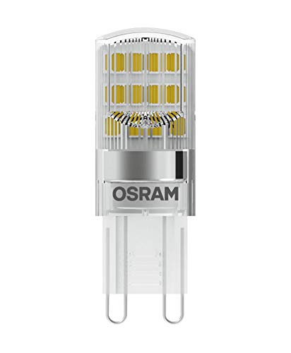 OSRAM LED Pin Lampe mit G9 Sockel, Warmweiss (2700K), 12V-Niedervoltlampe, 1.9W, Ersatz für herkömmliche 20W-Lampe, 10er-Pack von Osram