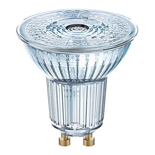 OSRAM LED-Reflektorlampen mit GU10 Sockel | energiesparend, langer Lebensdauer 15.000 H, Abstrahlwinkel 36°, warm weiß | PAR16 35 36 ° 2.6 W/2700 GU10 von Osram