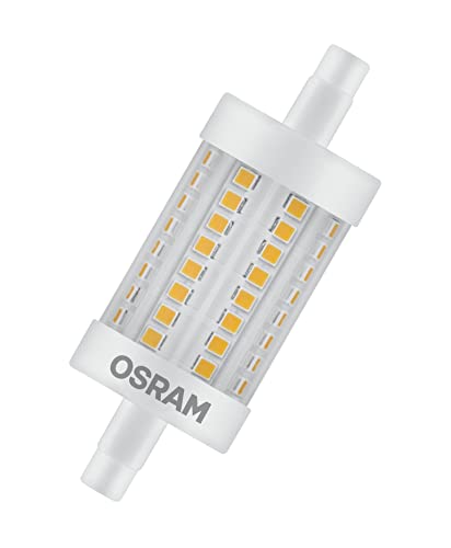 OSRAM LED Stablampe mit R7s Sockel, LED-Röhre mit 7 W-Glühbirne, Ersatz für 60W-Glühbirne, Warmweiß (2700K), 1 Stück (1er Pack) von Osram