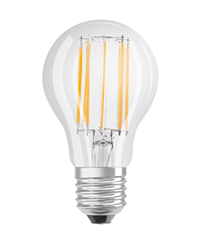 OSRAM LED Star Classic A, Sockel: E27, Nicht Dimmbar, Warmweiß, Ersetzt eine herkömmliche 100 Watt Lampe, Filament, 3 x 2er-Pack von Osram