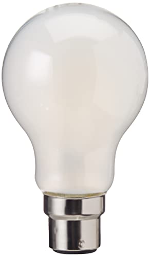 OSRAM LED Star matte Filament LED Lampe, B22d Sockel, Kaltweiß (4000K), Birnenform, Ertsatz für herkömmliche 40W-Glühbirnen, 1er-Pack von Osram
