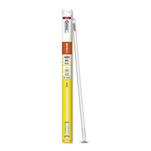 OSRAM LED TUBE T5 HF HE14 549 mm, lineare LED-Röhre, 7W, 900lm, 3000K, warmweißes Licht, LED-Ersatz für herkömmliche T5-Leuchtstoffröhren mit G5 Sockel, lange Lebensdauer, energiesparend,10-Pack von Osram