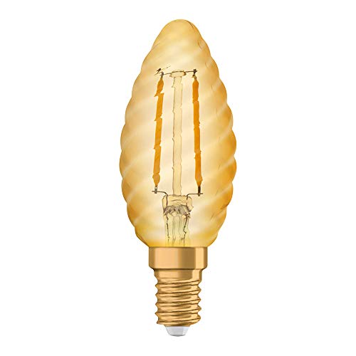 OSRAM LED Vintage Edition 1906, Sockel: E14, Nicht Dimmbar, Warmweiß, Filament Gold OSRAM LED Vintage Edition 1906, Sockel: E14, Nicht Dimmbar, Warmweiß, Filament Gold von Osram