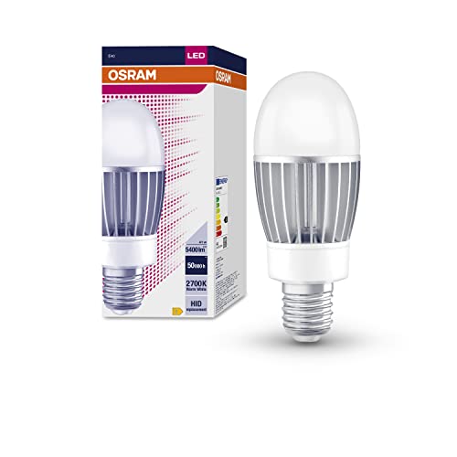 OSRAM Lamps LED-Ersatz von HID Lampen für die Außenbeleuchtung HQL LED PRO 5400 lm 41 W/2700 K E40 Weiß von Osram