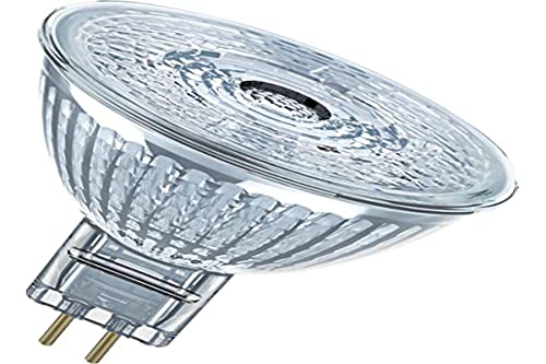 OSRAM Star Reflektor LED-Lampe für GU5.3-Sockel, klares Glas ,Warmweiß (2700K), 210 Lumen, Ersatz für herkömmliche 20W-Leuchtmittel, nicht dimmbar, 1-er Pack, Kaltweiß von Osram