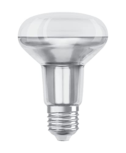 OSRAM Superstar dimmbare LED-Lampe mit besonders hoher Farbwiedergabe (CRI90) für E27-Sockel, klares Glas ,Warmweiß (2700K), 345 Lumen, Ersatz für herkömmliche 60W-Leuchtmittel, dimmbar, 1-er Pack von Ledvance