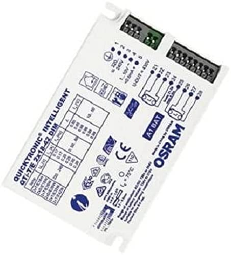 OSRAM elektronisches Vorschaltgerät (EVG), QUICKTRONIC INTELLIGENT DALI DIM CFL, EVG KLL DIM DALI, QTI DALI-T/E 2X18-42/220-240DIM von Osram