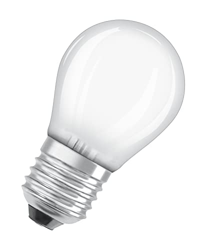 Osram LED Base Classic P Lampe, Sockel: E27, Warm White, 2700 K, 4 W, Ersatz für 40-W-Glühbirne von Osram