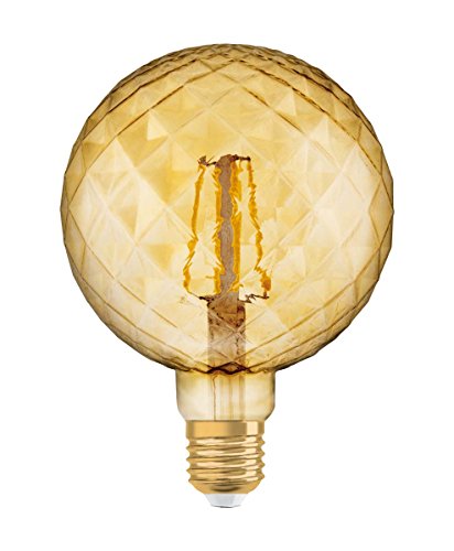 Osram LED Vintage 1906 Lampe, Sockel: E27, Warm White, 2500 K, 4, 50 W, Ersatz für 40-W-Glühbirne, 1 Stück (1er Pack) von Osram