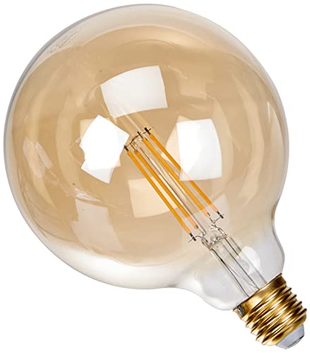 Osram LED Vintage Edition 1906 Lampe, in Ballform mit E27-Sockel, nicht dimmbar,6.5 Watt, Klar, Warmwei? - 2400 Kelvin, 1er-Pack von Osram