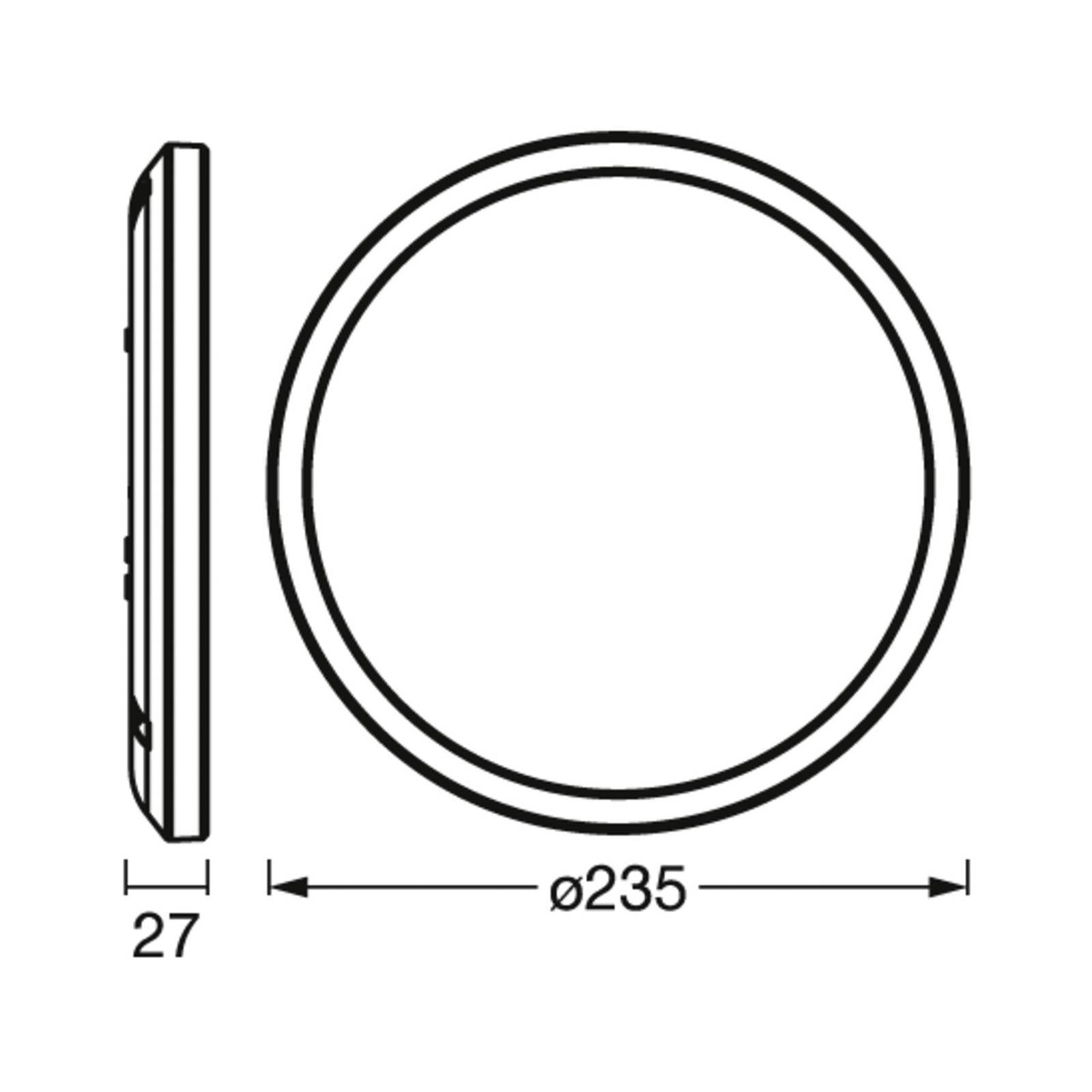 OSRAM SMART+ WiFi ORBIS ULTRA SLIM BACKLIGHT schwarz 24 RGBW von OSRAM SMART+