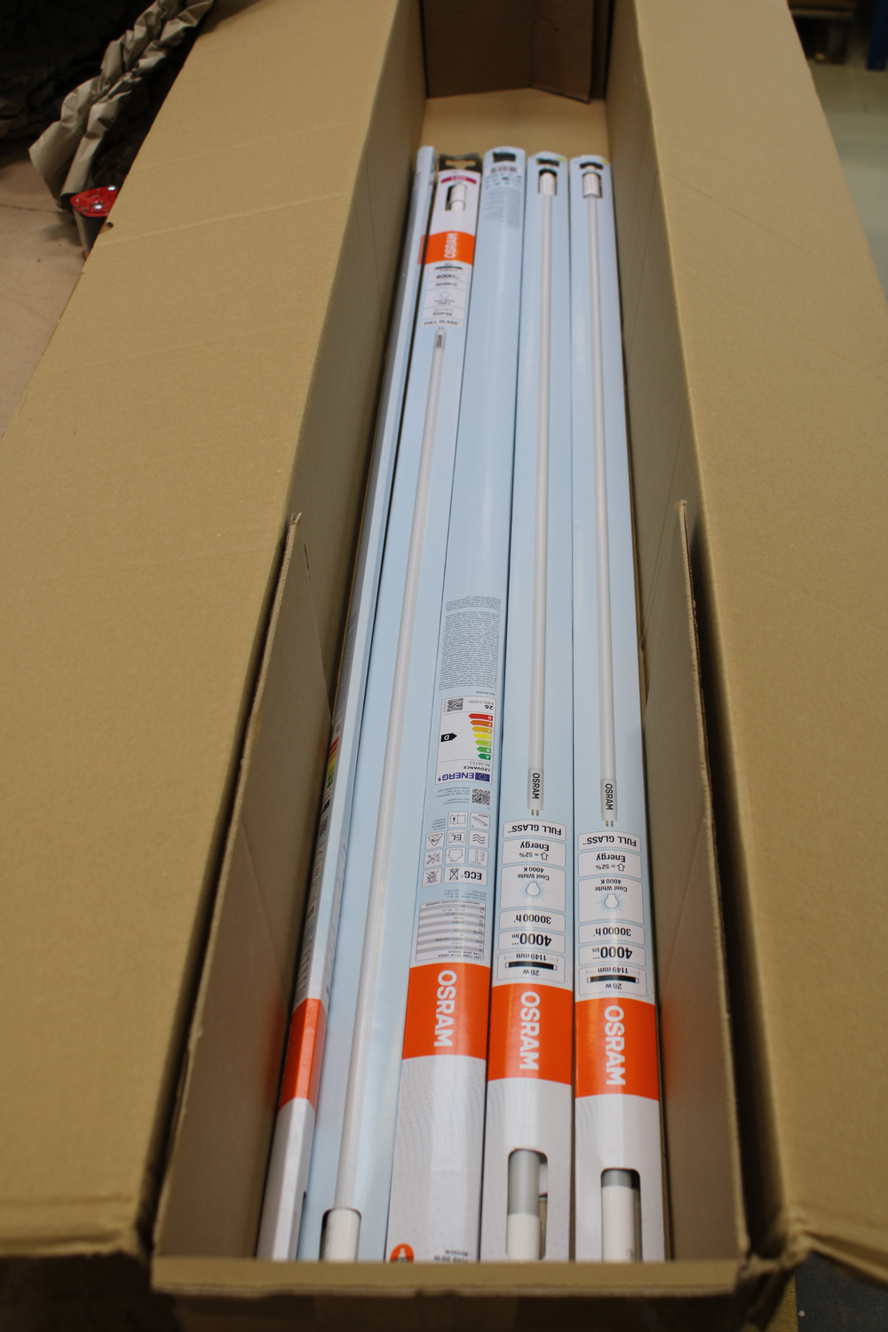 OSRAM SubstiTUBE LED G5 T5 HF HO54 26W 840 G5 Röhrenlampe Röhre 5 STÜCK OSRAM SubstiTUBE LED G5 T5 HF HO54 26W 840 G5 Röhrenlampe Röhre 5 STÜCK von OSRAM