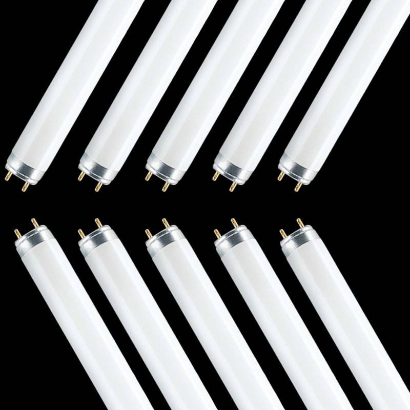 Osram Leuchtstoffröhre Eek: A G13 58 W Kalt Weiß 840 Röhrenform ø 26mm 10 Stück B-Ware von OSRAM