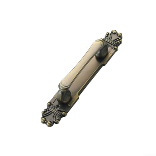 OSRDFV Türgriff aus Aluminiumlegierung im antiken europäischen Stil, für Möbel, Schränke, Schubladen, Kleiderschränke (Bronze, 215 mm) von OSRDFV