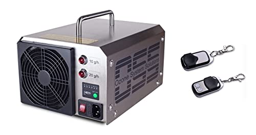 OSS Thirty O³ Plus UV Ozongenerator | MADE IN GERMANY | 30000 mg/h bzw. 30 g/h Ozonleistung | Telefonsupport | OSS Ozongeneratoren entfernen Gerüche zuverlässig und rückstandsfrei von OSS Ozone System Solutions