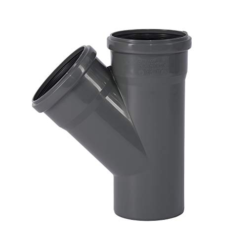 Ostendorf DN110x45° HTsafe Abzweig, Grau Ostendorf DN110x45° HTsafe Abzweig, Grau von Ostendorf
