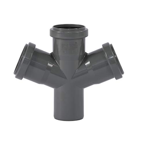 Ostendorf HTsafe Doppelabzweig DN 50/50/50 mm 67 Grad HT-Rohr Ostendorf HTsafe Doppelabzweig DN 50/50/50 mm 67 Grad HT-Rohr von Ostendorf