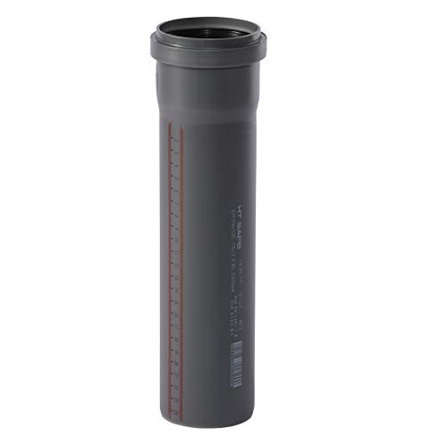 Ostendorf 173010 HTsafe HT-Rohr mit Muffe DN 75 mm 250 mm, Grau, DN 75 x 250 mm Ostendorf 173010 HTsafe HT-Rohr mit Muffe DN 75 mm 250 mm, Grau, DN 75 x 250 mm von Ostendorf