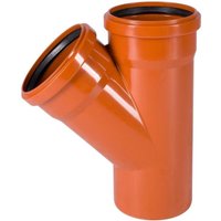 Kg Abzweig DN125/125/45° Rohr kgea Einfachabzweig Abwasserrohr von OSTENDORF