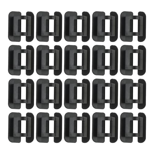 OSTREY Autoverkleidungsclips 20 Stücke Nylon Auto Motorhaube Isolierung Pad Clips Nylon Futter Fixer Retainer Halterungen Automobil Zubehör Für Volvo von OSTREY