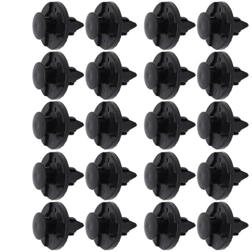 OSTREY Autoverkleidungsclips Für Nissan Für Qashqai 2007-2017 2016 2015 2014 2013 2012 2011 2010 2009 2008 Auto Stoßstangen Rad Arch Niet Trim Clip Futter(20Pcs) von OSTREY