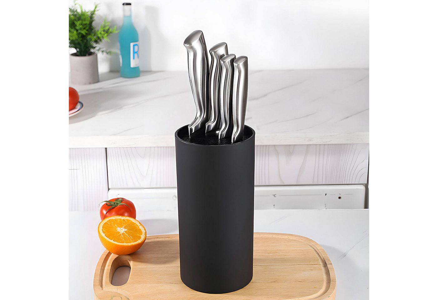 OSTWOLKE Messerblock Universal unbestückt Messerständer mit abnehmbarem Borsteneinsatz, 18*11 cm OSTWOLKE Messerblock Universal unbestückt Messerständer mit abnehmbarem Borsteneinsatz, 18*11 cm von OSTWOLKE