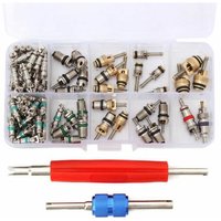 100x Ventilkern R12/R134A Auto-Klimaanlage Ventilkern-Entferner-Set von OSUPER