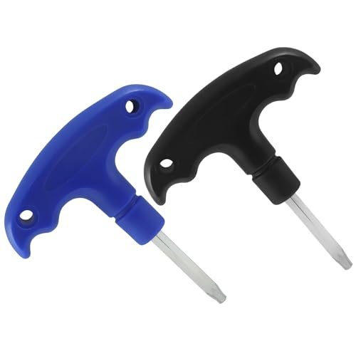 OSVJE Verstellbarer Golf-Drehmomentschlüssel, ergonomischer Kunststoffgriff, Golfwerkzeug, Edelstahl-Treiberwerkzeug, tragbares Golfschläger-Einstellkopf-Werkzeug für Golfschlägerausrüstung (schwarz OSVJE Verstellbarer Golf-Drehmomentschlüssel, ergonomischer Kunststoffgriff, Golfwerkzeug, Edelstahl-Treiberwerkzeug, tragbares Golfschläger-Einstellkopf-Werkzeug für Golfschlägerausrüstung (schwarz von OSVJE