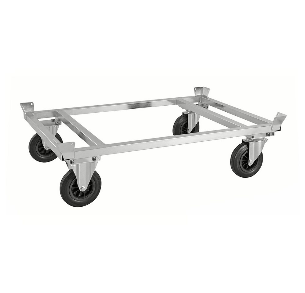 OSWALD Transportgeräte Transportwagen Paletten-Fahrgestell, niedrig, 1.244 x 844 x 355 mm, 800 kg - verzinkt, (NK217-EPB), Elektrolytisch verzinkt, passend für EUR Paletten 1.200 x 800 mm OSWALD Transportgeräte Transportwagen Paletten-Fahrgestell, niedrig, 1.244 x 844 x 355 mm, 800 kg - verzinkt, (NK217-EPB), Elektrolytisch verzinkt, passend für EUR Paletten 1.200 x 800 mm von OSWALD Transportgeräte