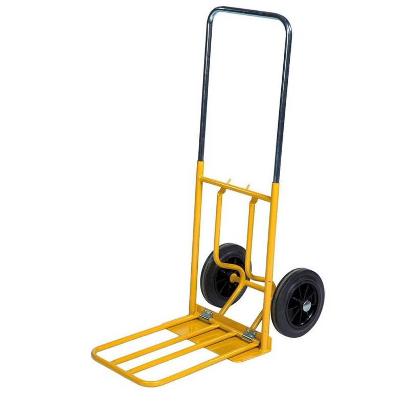 OSWALD Transportgeräte Transportwagen Sackkarre 150 kg, klappbarer Ladebügel Vollgummireifen teleskopierbar, (NK101) von OSWALD Transportgeräte