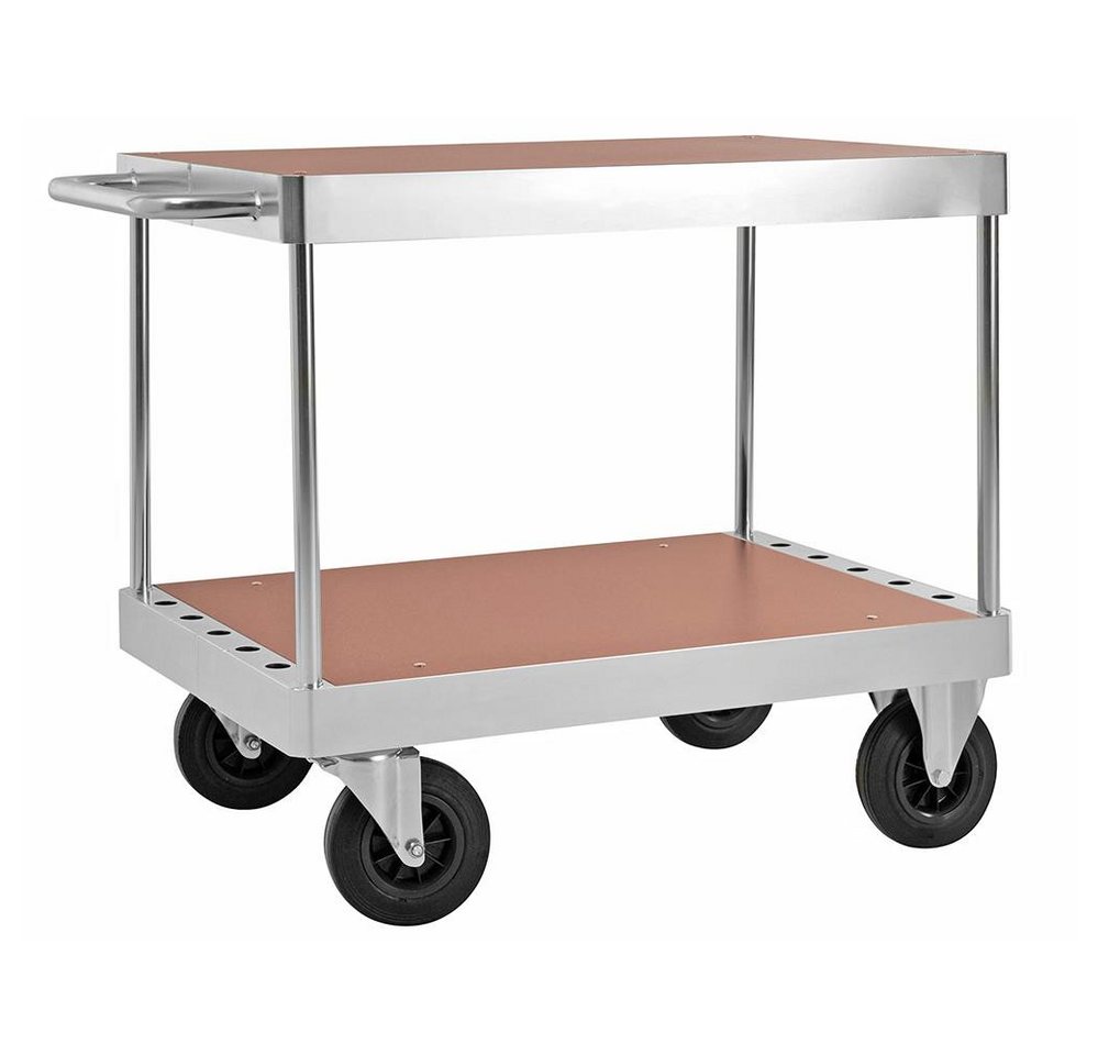 OSWALD Transportgeräte Transportwagen Tischwagen Plattformwagen 1.135 x 700 x 920 mm, 800 kg - verzinkt von OSWALD Transportgeräte