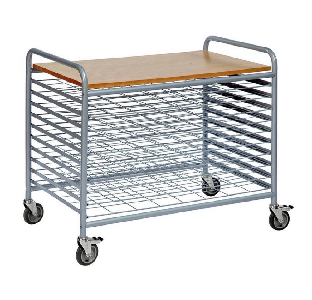OSWALD Transportgeräte Transportwagen Trockenwagen Tischwagen 955 x 600 x 845 mm, Traglast: 100 kg von OSWALD Transportgeräte