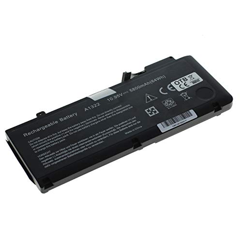 OTB Akku kompatibel zu Apple MacBook Pro 13" (A1322 / A1278 2009) Li-Polymer Schwarz von OTB