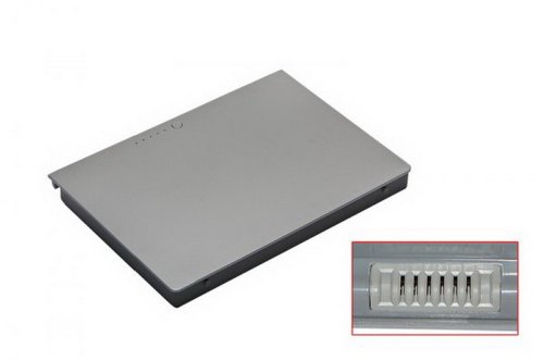 OTB Akku kompatibel zu Apple macbook 17_ Li-Polymer silber von OTB