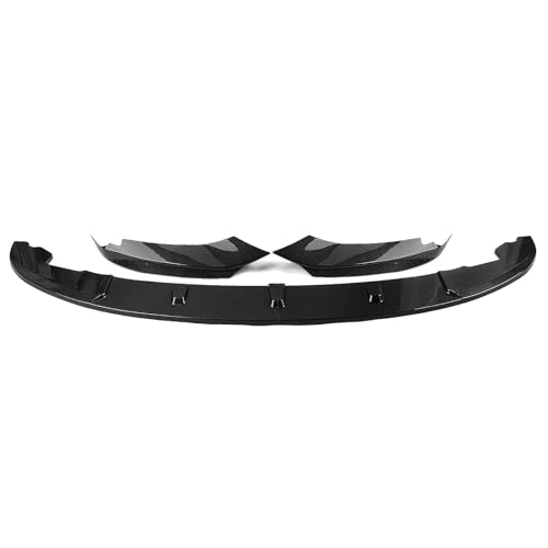OTBEHUWJ Frontspoiler Für B&MW F32 F33 F36 4er-Reihe 2014 2015 2016 2017 2018 2019 2020 Auto-Frontstoßstangen-Spoilerlippe Unterer Splitterschutz Frontlippe Frontspoiler(Carbon Look) von OTBEHUWJ