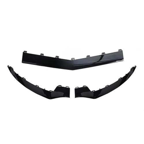 OTBEHUWJ Frontspoiler Für Mercedes E-Klasse Klass W207 C207 Coupé Frontspoiler Chromlippe Diffusor A2078850874 A2078850974 A2078850774 Frontlippe Frontspoiler(Schwarz,Pair) von OTBEHUWJ