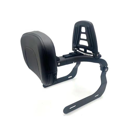 OTBEHUWJ Motorrad Gepäckhalterung Für B&MW R18 B Klassische 2020 2021 2022 2023 Motorrad Passagier Rückenlehne Mit Klapp Gepäck Rack(R18 Black) von OTBEHUWJ