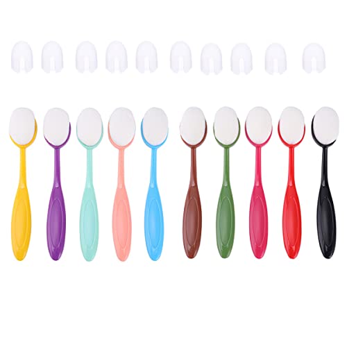 10 Stück Craft Ink Blending Brushes10 Farben mit 10 Pinseln Deckelverpackungsset Weit verbreitete gemischte Pinsel farbcodierte Griffe Pinsel für Scrapbooking-Hintergrundkartenvorlagen 10 Stück Craft Ink Blending Brushes10 Farben mit 10 Pinseln Deckelverpackungsset Weit verbreitete gemischte Pinsel farbcodierte Griffe Pinsel für Scrapbooking-Hintergrundkartenvorlagen von OTCRAFT